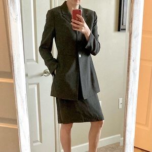 Grey Skirt Suit by Casual Corner, Size 4, Like New